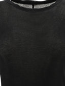Rick Owens T Shirt With Raw Hem