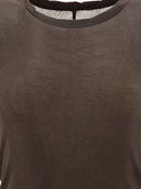 Rick Owens T Shirt With Raw Hem