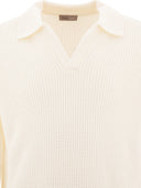 Herno Endless Operated Wool Polo Shirt