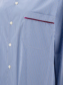 Chemise de popline à rayures Etro