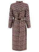 Max Mara Timeless "Micaela" Reversible Silk Shirt Dress