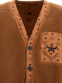 Mcm "Monogram" Cardigan Style Fleece Jacket