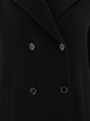 Max Mara S "Capi" Wool Coat With Buttons