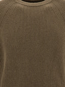 C.P. Company Lens Detail Ribbed Sweater