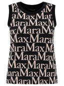 Max Mara  "Ufo" Printed Scuba Top