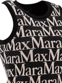 Max Mara  "Ufo" Printed Scuba Top