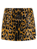 Alaïa Jacquard Knit Miniskirt