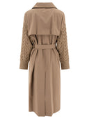 Max Mara "Cicladi" Drip Proof Gabardine Trench Coat