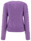 Polo Ralph Lauren "Pony" Cable Knit Cardigan