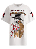 Max Mara Printed Jersey Oversized T Shirt