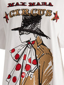 Max Mara Printed Jersey Oversized T Shirt