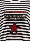 Max Mara Oversized Striped Cotton T Shirt
