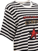 Max Mara Oversized Striped Cotton T Shirt