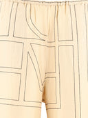 Toteme "Monogramm" PJ -Stilhose