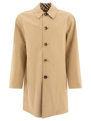 Burberry Long Reversible Reversible Gabardine Car Coat