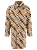 Burberry Long Reversible Reversible Gabardine Car Coat