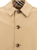 Burberry Long Reversible Reversible Gabardine Car Coat