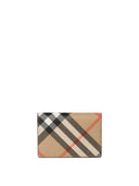 Burberry "Check" Bi Fold Card Holder