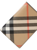 Burberry "Check" Bi Fold Card Holder
