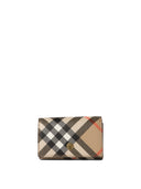 Burberry "Check" Compact Wallet