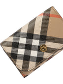 Burberry "Check" Compact Wallet