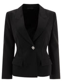 Givenchy Wool Blazer With 4 G Detail