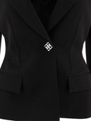 Givenchy Wool Blazer With 4 G Detail
