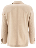 Lardini blazer de lana de lana de pecho individual
