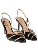 Gianvito Rossi skórzane slingback