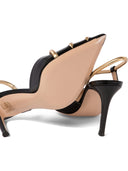 Gianvito Rossi skórzane slingback