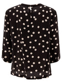 Max Mara S "Arturo" Printed Crêpe De Chine Blouse