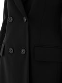 Max Mara Sportmax "Adamo" Wool Stretch Double Breasted Blazer