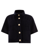 Max Mara "Nemi" Cashmere Cropped Cape
