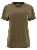 Brunello Cucinelli "Shiny Pocket Detail" T Shirt