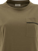 Brunello Cucinelli "Shiny Pocket Detail" T Shirt