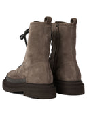 Brunello Cucinelli Combat Boots With Precious Contour