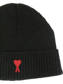 Ami Paris "Ami De Coeur" Beanie