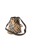 Burberry "Check Mini" Bucket Bag
