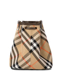 Burberry "Check Mini" Bucket Bag