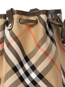 Burberry "Check Mini" Bucket Bag