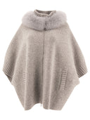 Giovi Wool And Cashmere Poncho
