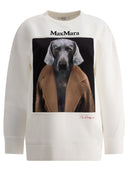 Max Mara Sweatshirt With Wegman Print