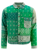 Chemise kapital "Gauze Bandana Patchwork"