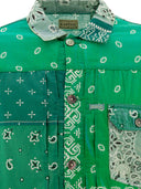Chemise kapital "Gauze Bandana Patchwork"