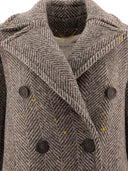 Manteau à harengs à dressage d'oie dorée