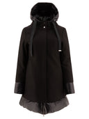 Herno Wool And Ultralight Nylon Down Coat