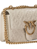 Pinko "Love One Mini" crossbody tas met reliëf Logo