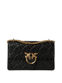 Pinko "Love One Classic" Crossbody Bag With Embossed Logo