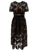 Self Portrait Midi Dress With Bow