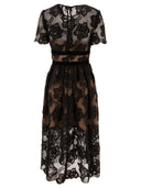 Self Portrait Midi Dress With Bow